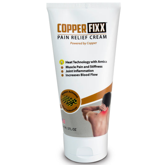 CopperFIXX Pain Relief Cream with Motion Activated Heat Technology, 5 fl. oz.